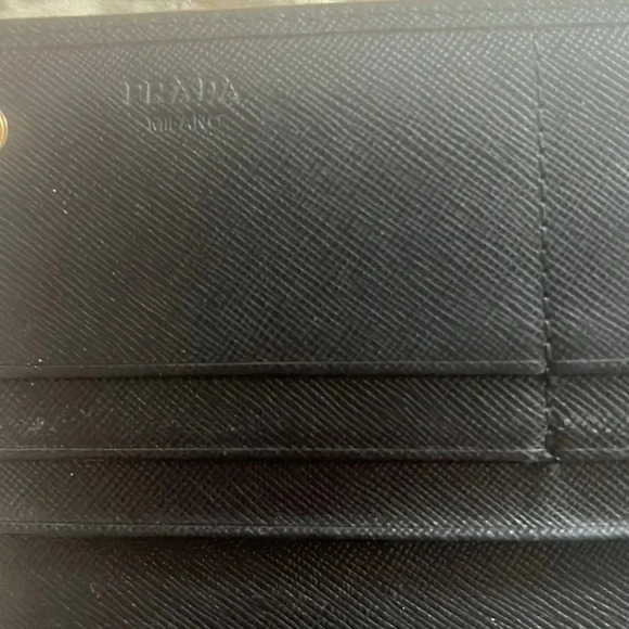 PRADA bow Wallet black - Picture 8 of 16